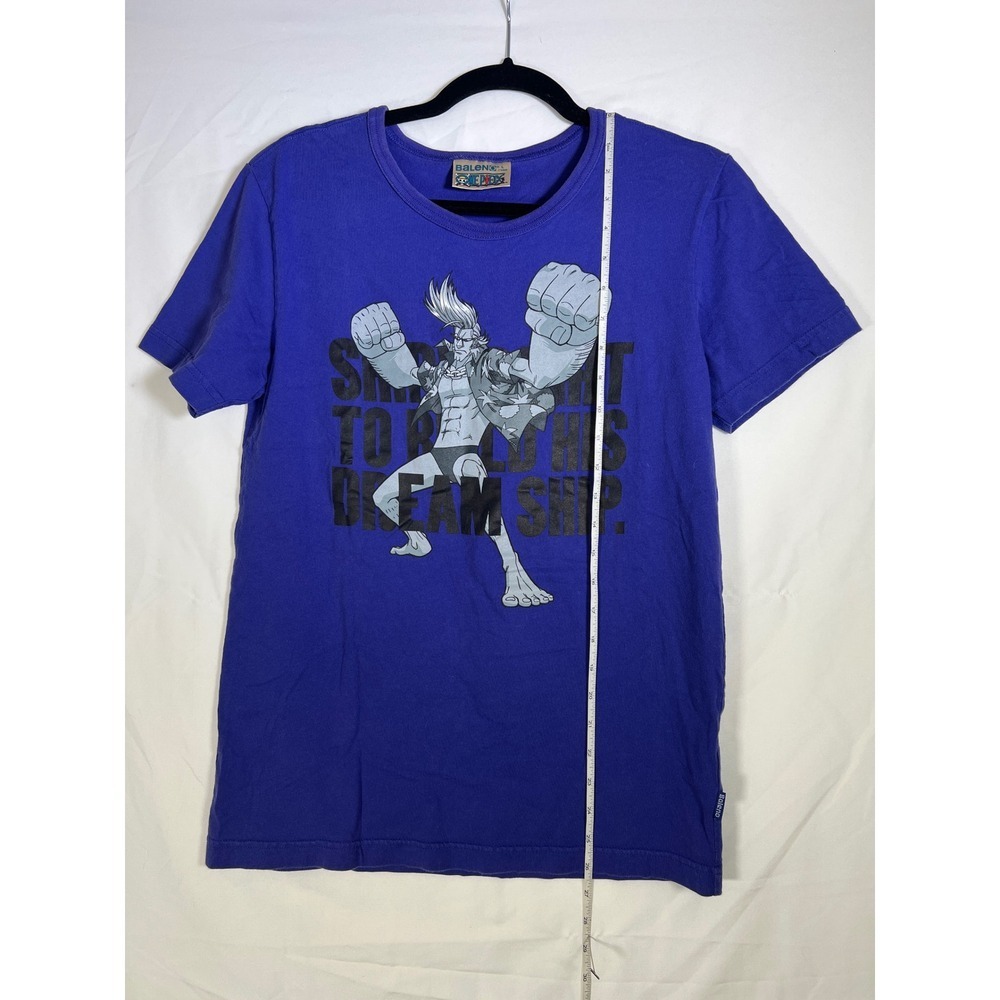 Graphic T Shirt Mens Size L Purple Monkey D Luffy - Picture 4 of 6